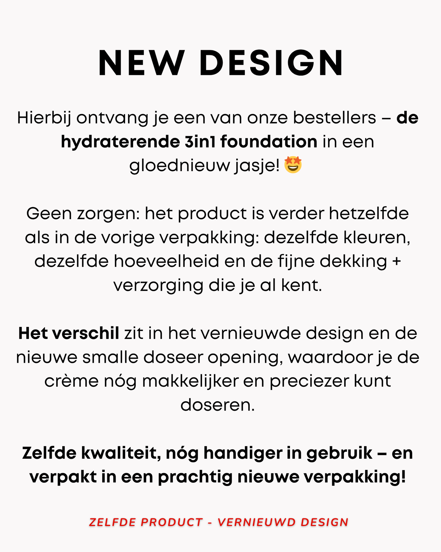Hydraterende Foundation 3 in 1