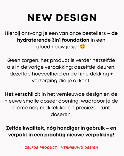 Hydraterende Foundation 3 in 1