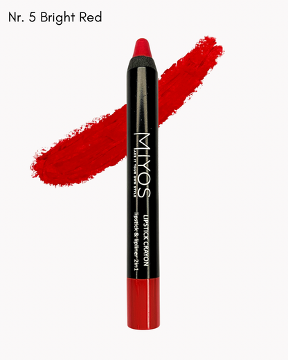 knal rode lippenstift