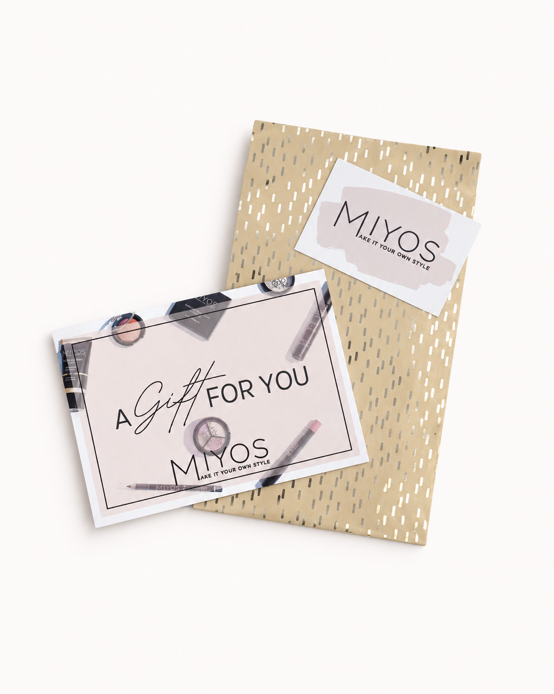 MIYOS cadeaubon voor make-up, producten en workshops