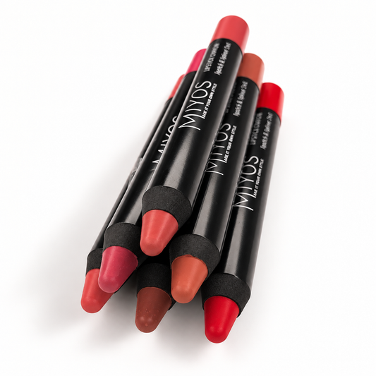MIYOS Lipstick Crayon – lipstick en lipliner in één